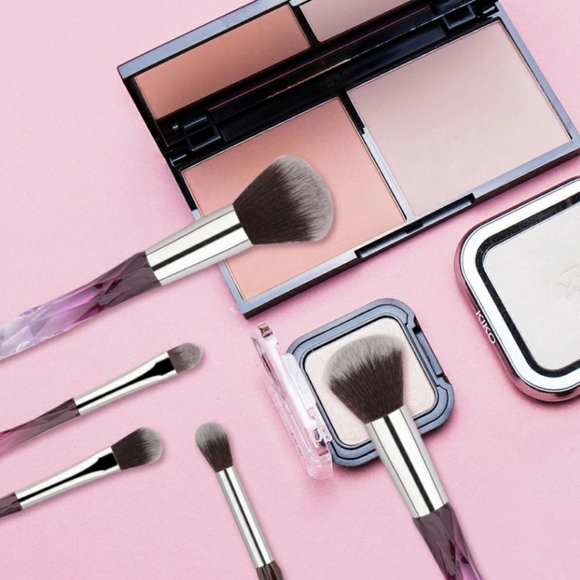 MYSTIC Amethyst 10-Piece Vegan Makeup Brush Set - Picture 7 of 9